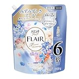 大容量 ハミングフレア 柔軟剤 みずみずしさアップ！ 爽やかなフラワーハーモニーの香り つめかえ２１００ｇ
