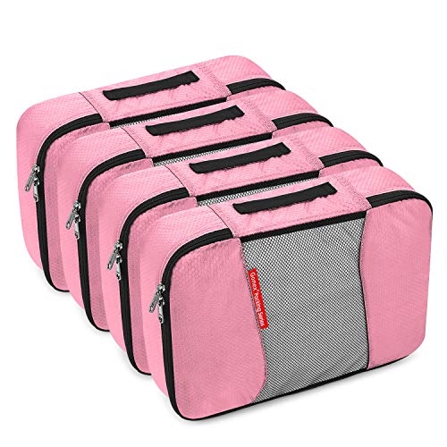 Gonex Packing Cubes for suitcase, 9 Set Lightweight Travel Luggage Packing Organizers with Laundry Bags Travel Essentials Travel Bags for Carry on Suitcases