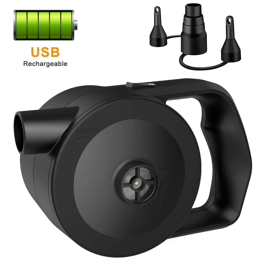 Buy RUNACC Electric Air Pump Rechargeable USB Air Mattress Pump