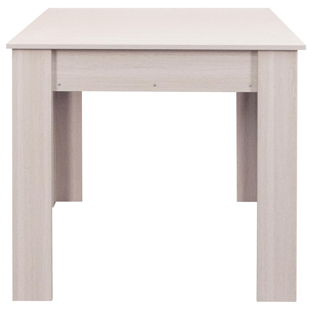 Shally Dogan Tavolo Estensibile da Cucina Sala da Pranzo Richiudibile, Salvaspazio 90 x 140 fino a 190 cm con 1 Pannello 50 cm, Allungabile con Apertura Semplice, Design Moderno (Olmo)