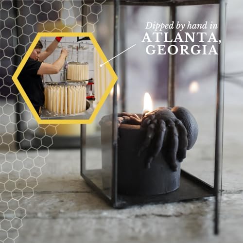 Image of Big Dipper Wax Works Pure Beeswax Spider Pillar Candle