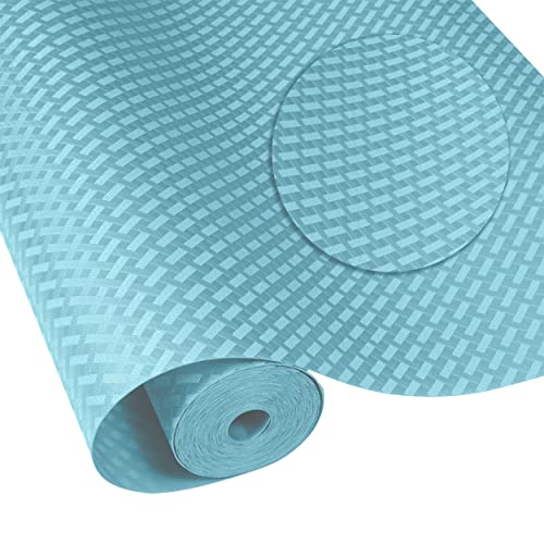 Elastpro Eva Useful And Multipurpose Anti Slip Mat/Sheet For Fridge, Bathroom, Kitchen, Drawer, Shelf Liner (Light Blue, 11.8 Inch X 59.05 Inch) #TOP24