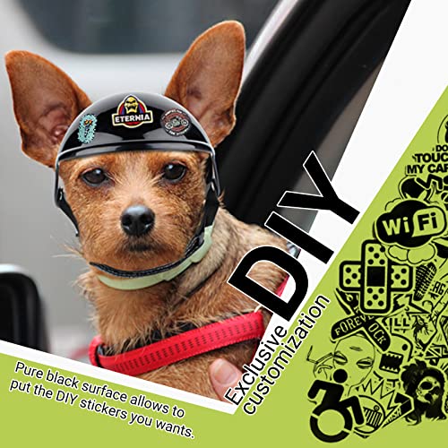 PETLESO Dog Goggles for Small Dogs with Helmet, 2PCS Doggy Sunglasses and Pet Motorcycle Helmet Set for Small Medium Breed Outdoor Driving Walking, Orange by PETLESO - Image 7