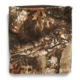 HOT SHOT Men’s Camo Reversible Gator Neck Gaiter – Realtree Edge Hunting Face Warmer Outdoor