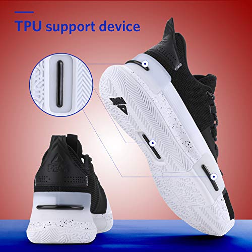Peak Mens Flash Basketball Shoes Lou Williams Underground Taichi Adaptive Cushioning Sneakers Non-Slip Sports Shoes For Running, Walking, Fitness #TOP2
