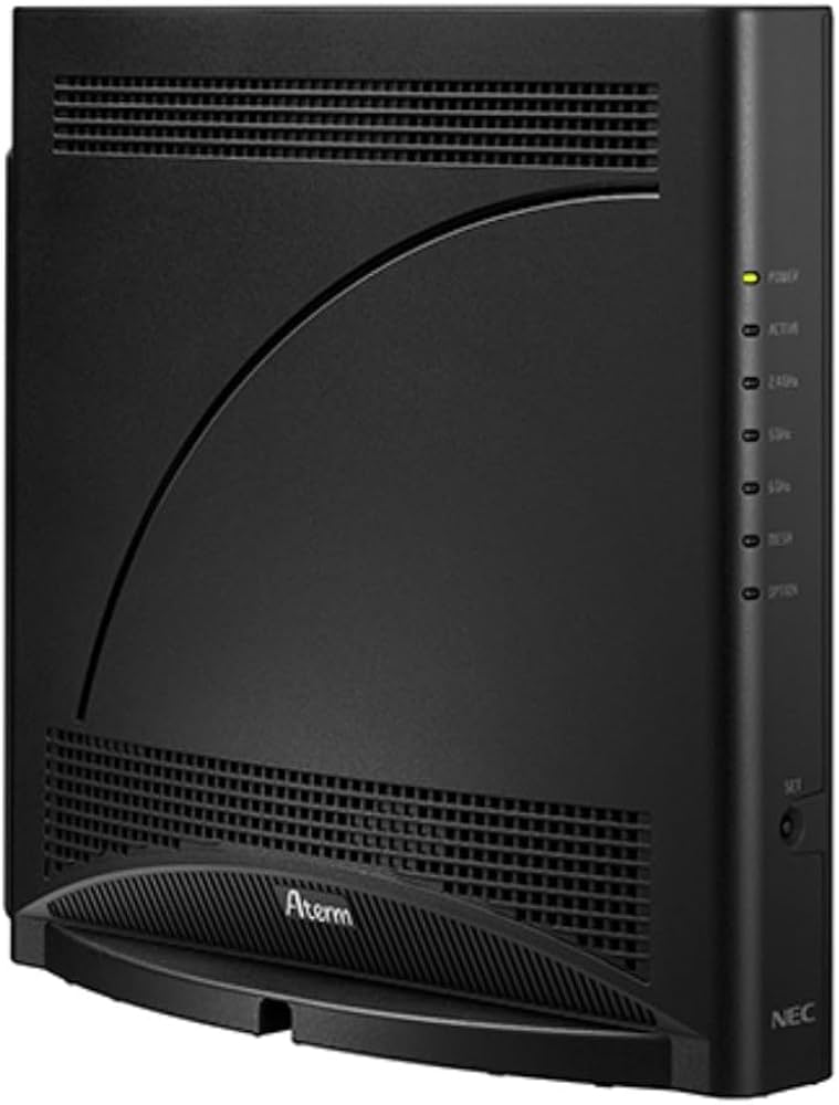 新品　NEC Wi-Fi 7対応ルーター Aterm PA-19000T12BE Amazon | NECプラットフォームズ Aterm 無線LANルーター Wi-Fi7 トライ