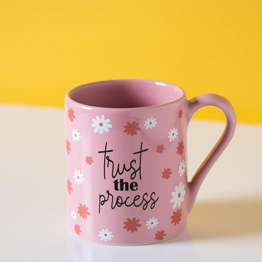 Clay Craft Fine Ceramic Swing-Pebble-Milk Mug, 1 PIECE-350 ml, Perfect for Afternoon Tea, Gifts, and Home Décor, Elegant C...
