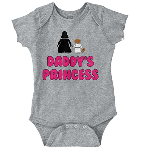 Image of Brisco Brands Daddy's Princess Dark Galaxy Baby Bodysuit Jumper Girls