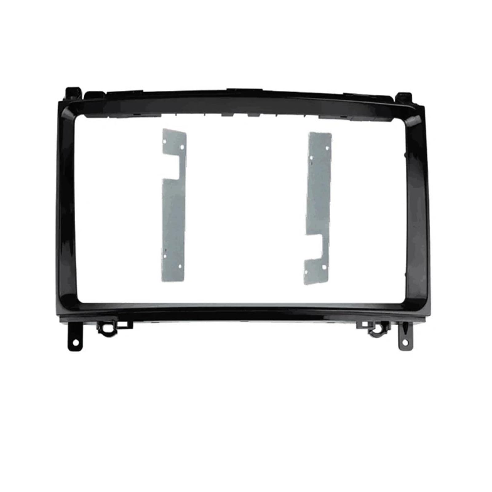 Façade de Voiture avec Cadre pour autoradio MP5 2 DIN, pour écran 9 Pouces, pour Compatible avec -Benz B200 Classe A, pour W169 Classe B et W245 (2005-2011)