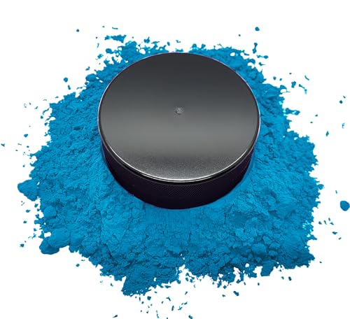 Fizdro Gender Reveal Hockey Puck, Pre-Filled, for Baby Showers and Reveal Parties (1 Blue)