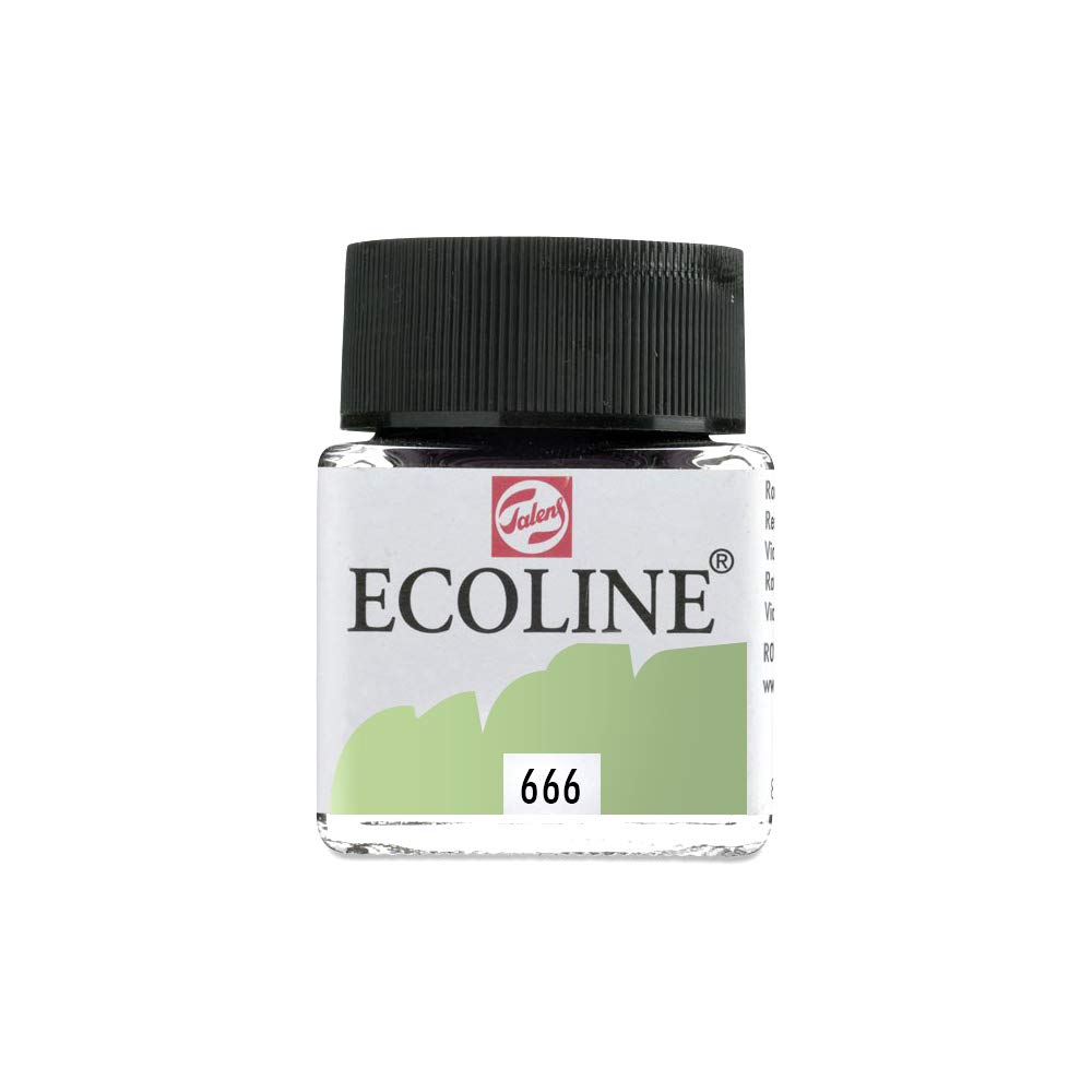 ECOLINE - PAINTING & DRAWING LIQUID WATERCOLOUR INK - PASTEL GREEN 30ml