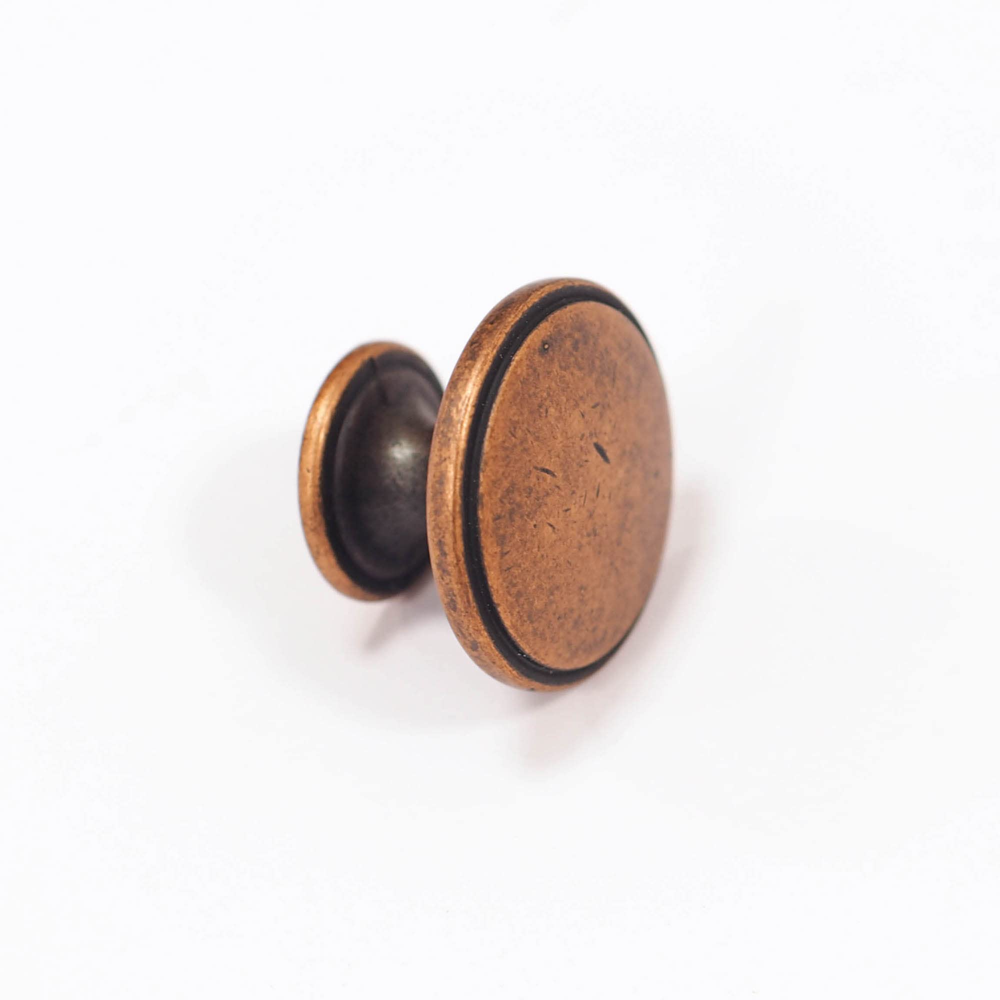 38mm Antique Copper Knob for Kitchens, Cabinets, Drawers, Furniture, Wardrobes, Cupboards