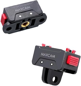 MAXCAM Compatible with Granite Insta360 Ace Pro Sports Camera Magnetic Quick Release Base Quick Mount Tripod Adapter with 1/4" Screw Hole Accessories