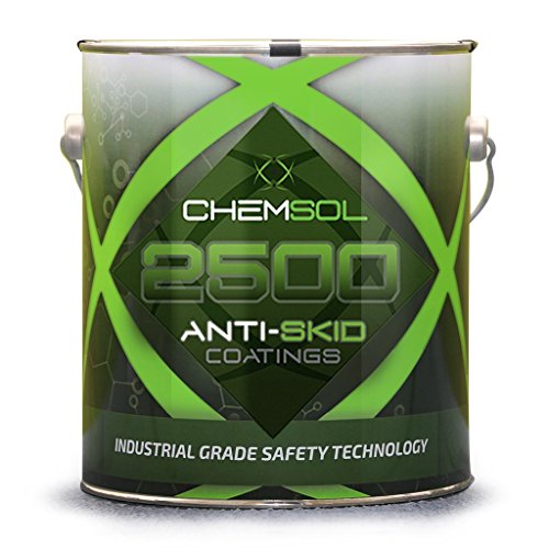 Chemsol 2500 Non-Slip Epoxy Paint/Coating (1-Gallon, Black)