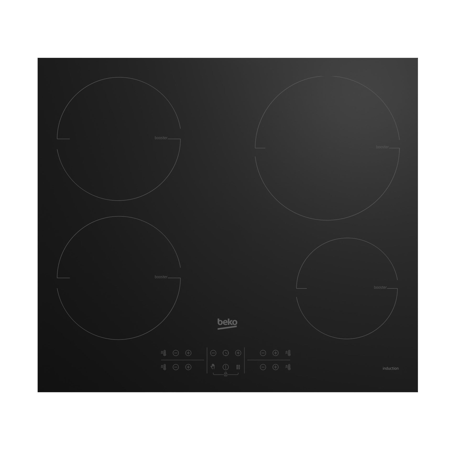 Beko HII64200MT piano cottura Nero Incasso 60 cm A induzione
