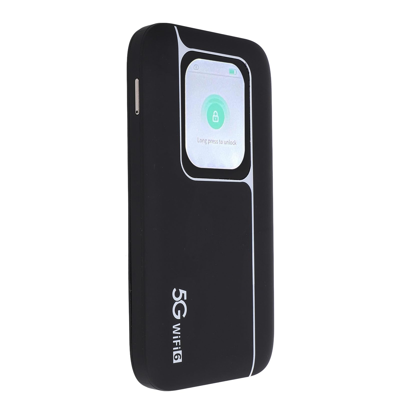 Cuifati Hotspot WiFi Mobile 5G, Router da Viaggio Portatile per 16 Utenti, Dispositivo WiFi Tascabile con Batteria di Grandi Dimensioni da 7100 MAh per Internet a Casa o in Viaggio