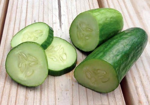 Miniatura 4 de Más de 30 semillas de pepino dulce sin eructos de Muncher, sin OMG, no amargas y sin ácidos, crujientes y dulces, fragantes y deliciosas, cultivadas