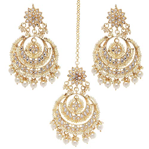 Shining Diva Fashion 18k Gold Plated Latest Stylish Traditional K...