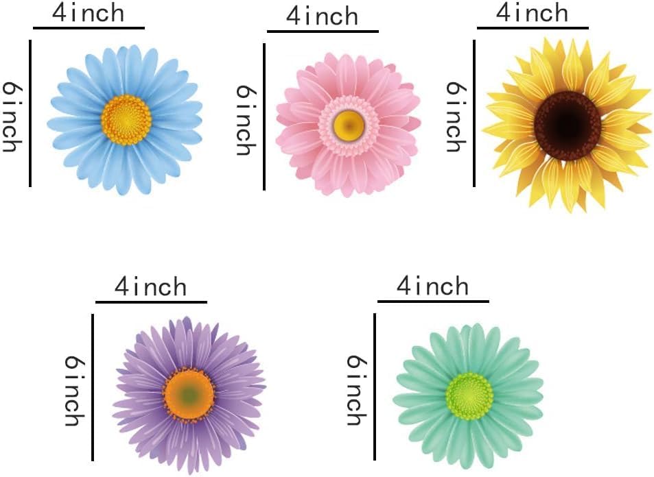 30Ct Spring Sun Flower Hanging Swirl Decorations,Themed Birthday,Party Supplies,Ceiling Decorations for Girls,Boys,Kids,Home,Classroom,Office,Baby Shower - Image 6