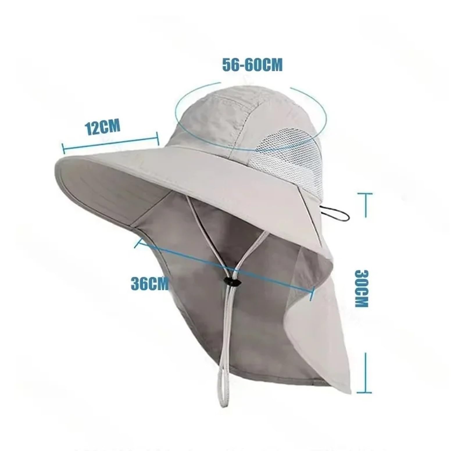 Cappello da pescatore impermeabile estivo 1/2/4 pezzi pesca for protezione solare for escursionismo all'aperto Ciclismo(Mix 2PCS C)