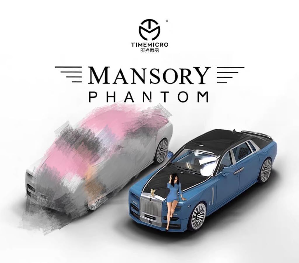 Amazon | 1/64 timemicro ロールスロイス ファントム VIII ブルー