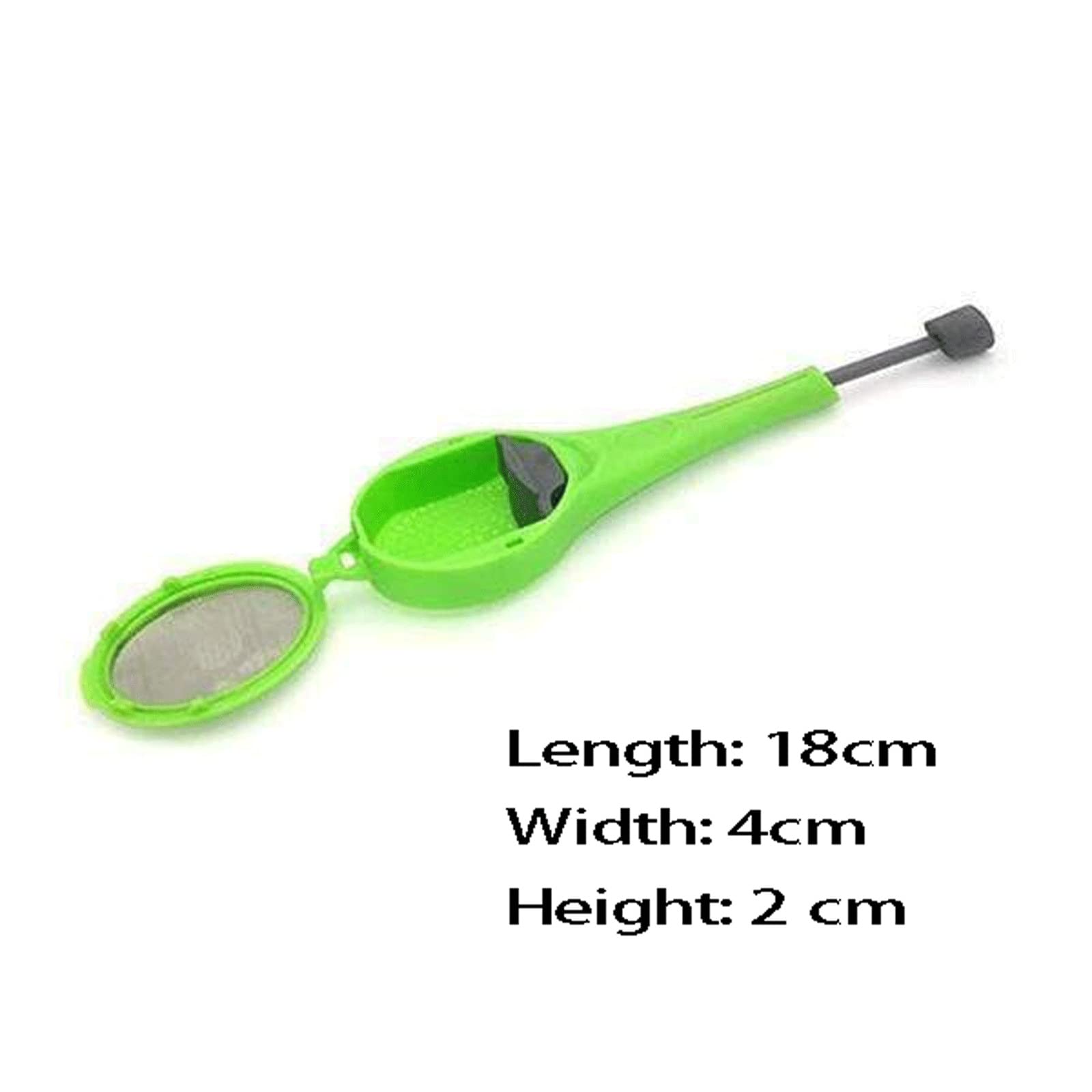 Colador de té de silicona, colador de té y café, reutilizable, con bloqueo, cuchara de té, infusor de malla, colador de té, herramientas de cocina
