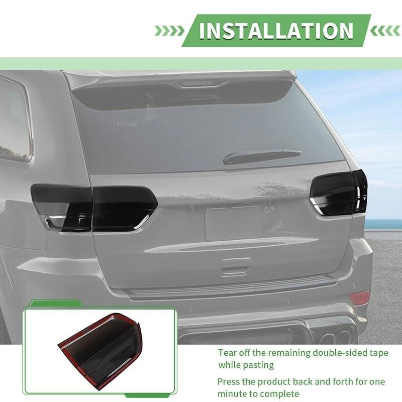 Feu arriere carcasse de protection ABS pour Grand Cherokee 2014-2020