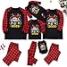 Rocksir Family Christmas Pajamas Matching Long Sleeve Sets Holiday Xmas Party Family Sleepwear Set Jammies for Couples