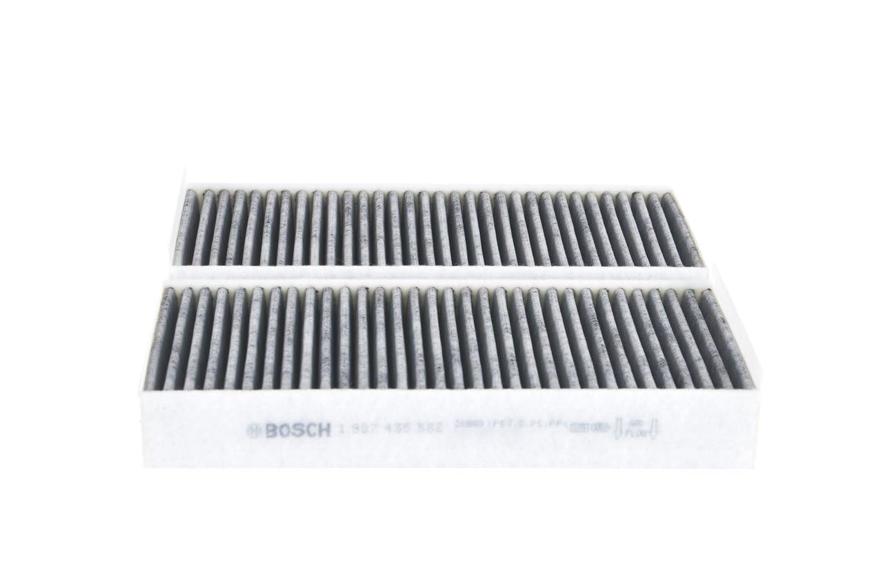 R5582 Activated Carbon Cabin Filter, Replacement Filters - Against Unpleasant Smells, Pollen and Dust for Cleaner Air Inside the Vehicle