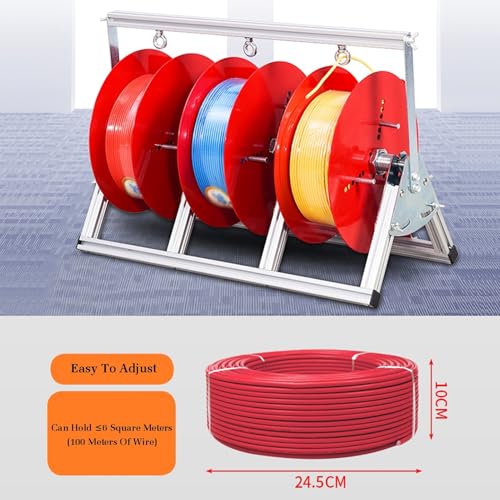 Supports de bobine autoportants robustes – Distributeurs de fils et de câbles haute résistance pour solutions de stockage électriques et industrielles