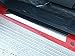 QAA is Compatible with 2007-2013 Chevrolet Silverado 2 Piece Stainless Door Sill Trim DS47185