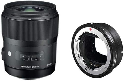 Sigma Lente de arte de 1.378in f1.4 DG HSM con lente MC-11 Canon EF a Sony E convertidor para Canon EF