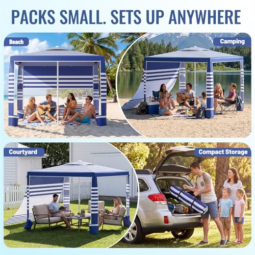 NexusOutdoor 8x8 Beach Cabana Tent