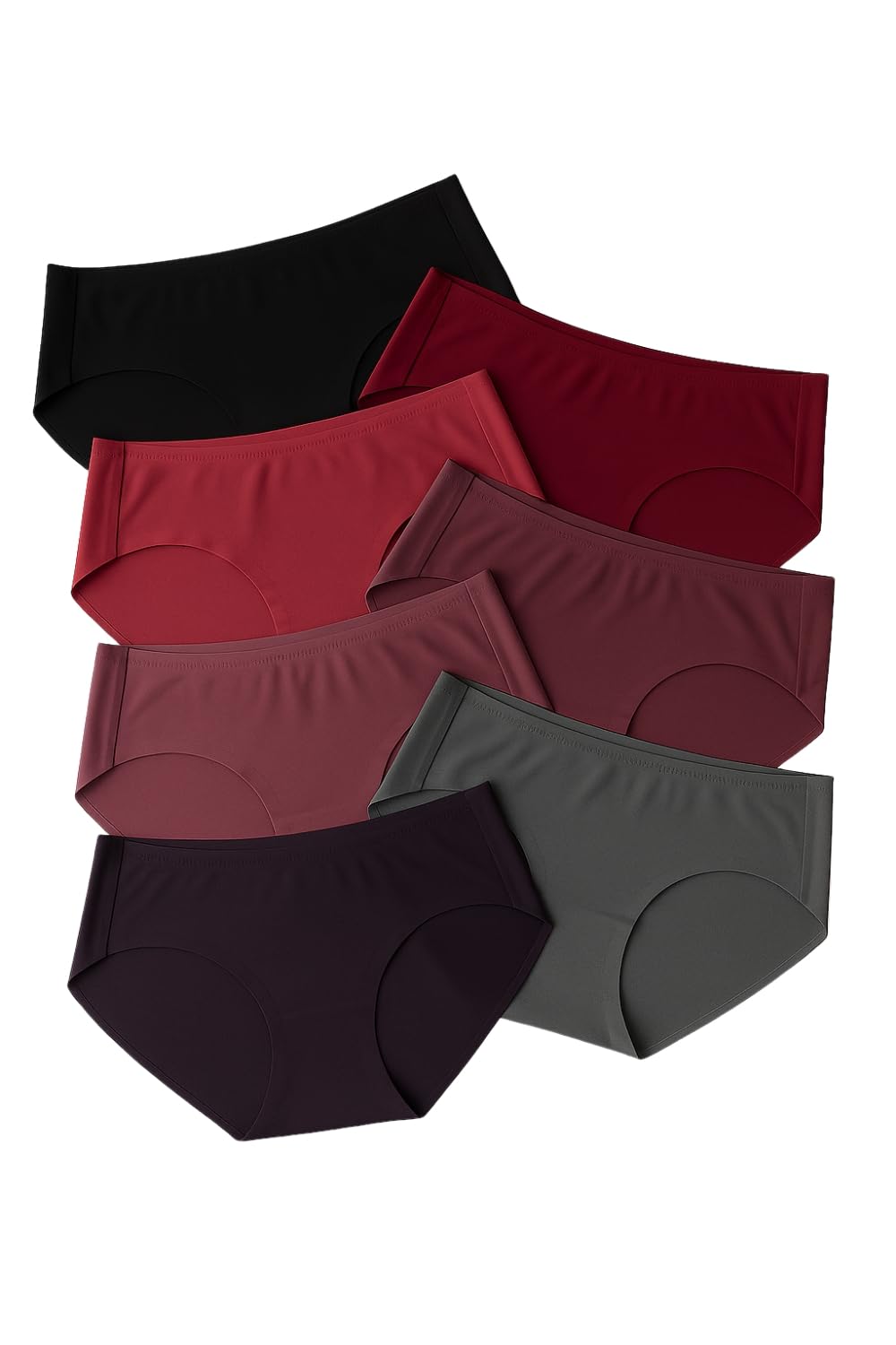mysha Seamless Panty Combo Pack for Women - (Color May Vary) Hipster Underwear Nylon Spandex with Cotton Gusset, Ice Silky Soft Stretch, No Visible Lines, Daily, Multipack (Pack of 2/3/5/10, Regular Fit)-picture-12
