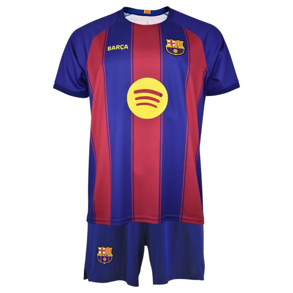 FC Barcelona Kit Infantil 8 PEDRI 1ª Equipación 25/26 Réplica Oficial – Conjunto Niño con Camiseta y Pantalón Blaugrana