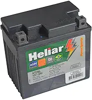 Bateria Moto Super 100 Heliar Htz6l Powersports Selada