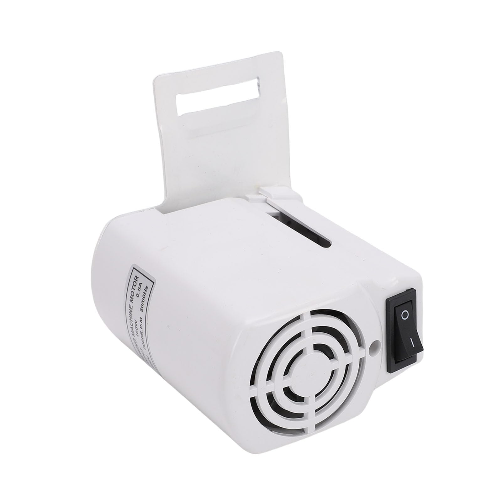 TOPINCN Motor de Máquina de Coser, Motor de CA de 100 W para Máquinas de Coser Eléctricas Domésticas con Interfaz de Pedal de 3 Orificios, Potencia Estable, Carcasa de Hierro, Listo