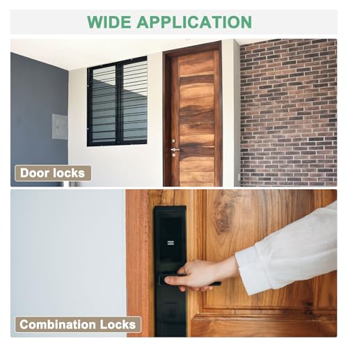-Pack Door Knob Spindle, 5 x 0.3 Inch/ Iron Square Spindle 120 x 8 mm 1 - Bild 3 von 63
