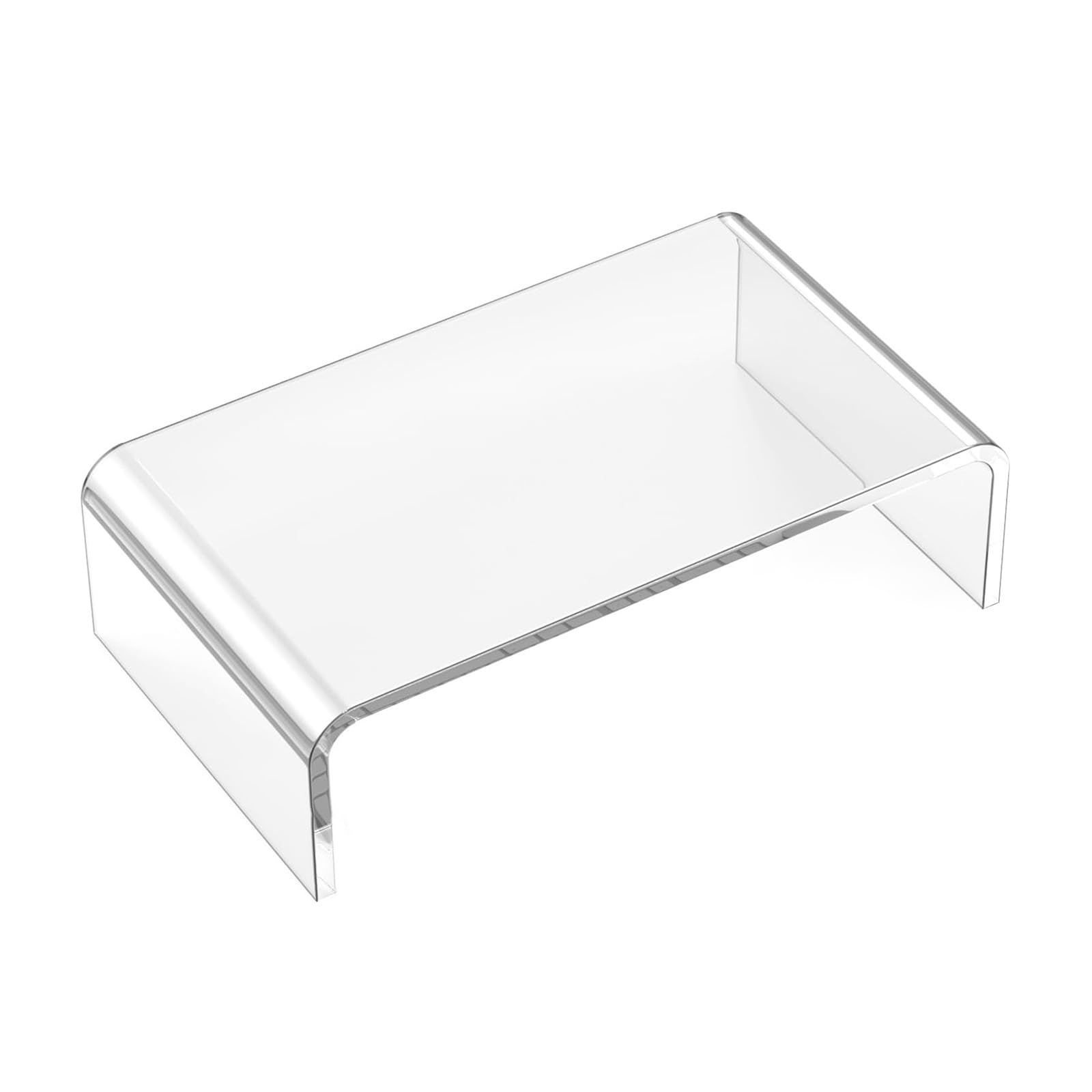 Ripiano per Monitor da Tavolo, Supporto per Laptop, 16 Inches | con spazio per tastiera aperto sotto supporto per layout aree studio remote