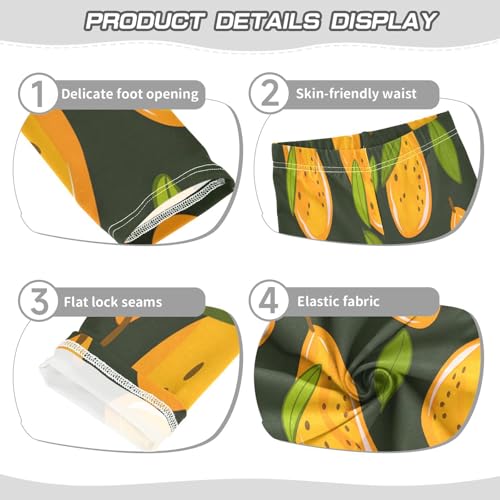 Toddler Girls Leggings Printed Yoga Pants Leggings Mango for Kids3