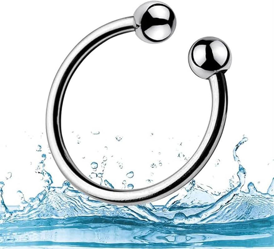 Anello di Allenamento Muscolare di Fitness in Argento migliora la Resistenza e la Forza Muscolare, Aumenta la durezza e la Resistenza, Regalo di Coppia