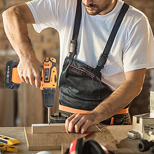 CHENQIAN Doppelgeschwindigkeits-Handheld-Lithium-Bohrmaschine Multifunktions-Akku-Elektroschrauber Elektrowerkzeug 64,2… – Bild 3