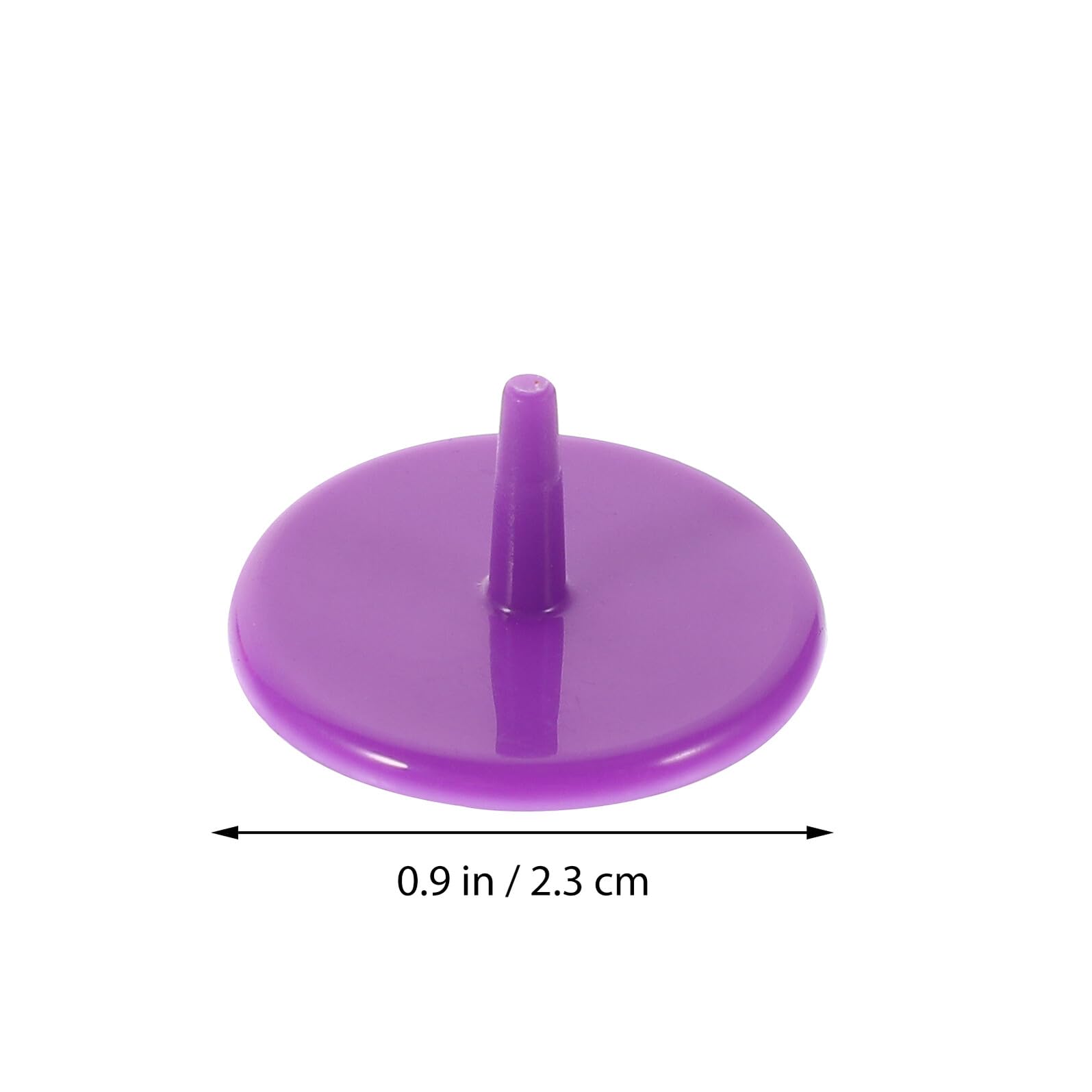 MAGICLULU Bunte Golfballmarker aus Kunststoff für Ballpositionierung | Wiederverwendbar, Rund Geformt, Verschleißfest und Reibungsarm, Praktische 100 Stück-packung zum Mitnehmen Zufällige Farbe