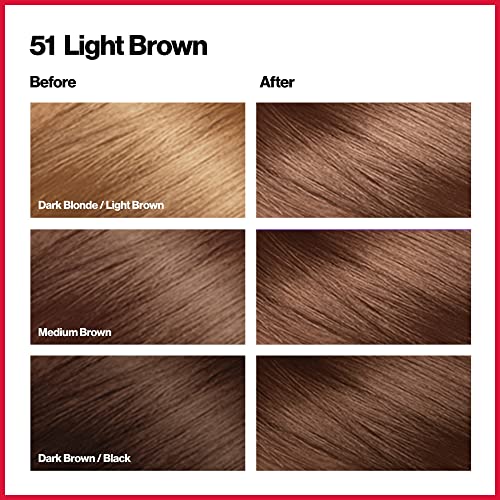 Revlon COLORSILK permanent Couleur des cheveux - # 51 Light Brown