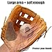 BOXOB Thumb Guard for Baseball & Softball, Silicone Protective Shield Softball Pro Hitter Catcher Gear Thumb Protector Batting for Hand Injury Prevention (Adult Size)