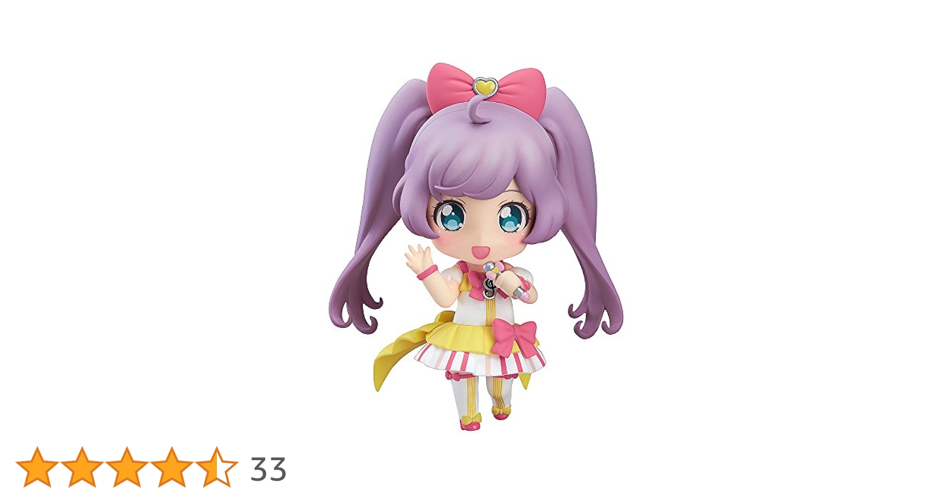 (未使用･未開封品)　ねんどろいどこーで プリパラ 真中らぁら トゥインクルリボンサイリウムコーデ ノンスケール ABS&amp;ATBC-PVC製 塗装済み完成品フィギュア kmdlckf Amazon.co.jp: ねんどろいどこーで プリパラ 真中らぁら