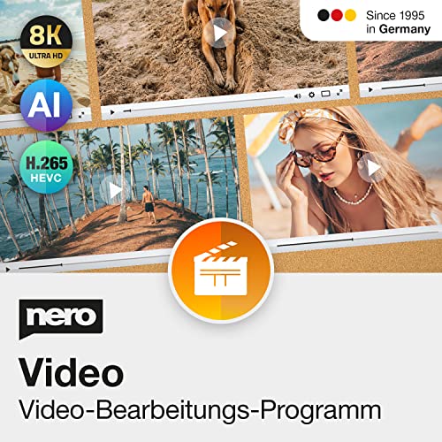 L'original | Nero Video 2023 | logiciel de montage vidéo et photo | couper des vidéos | licence perpétuelle | Windows 11, 10, 7