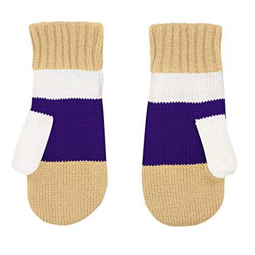 Outerstuff NCAA Toddlers Fleece Lined Jacquard Mittens One Size, Team Variation3