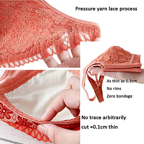 Brassière intégrale grande taille sans couture noir 80B - 3
