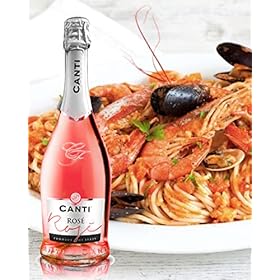 Canti – Cuvèe, Rose Sparkling Extra Dry 11% Wine, Italian Glera and Pinot Noir Grape Varieties from Veneto, Fresh and Fruity Taste, 6×750 ml Canti - Cuvèe, Rose Sparkling Extra Dry 11% Wine, Italian Glera and Pinot Noir Grape Varieties from Veneto, Fresh and Fruity Taste, 6x750 ml – Canti